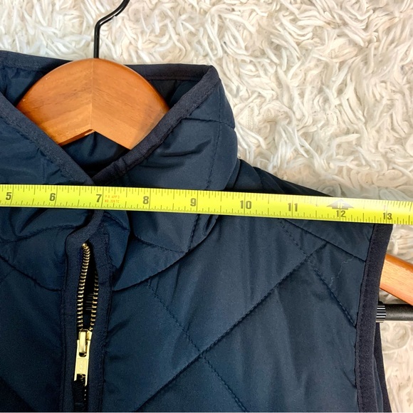 ❤️ J CREW Mercantile Quilted Puffer Vest Primaloft Navy Womens Xsmall EUC - Picture 8 of 12